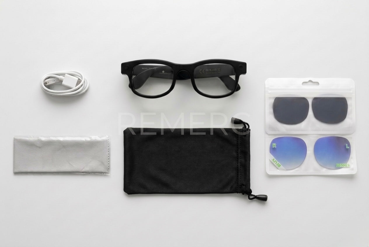 POV Smart Camera Glasses 3 in 1 Lenses