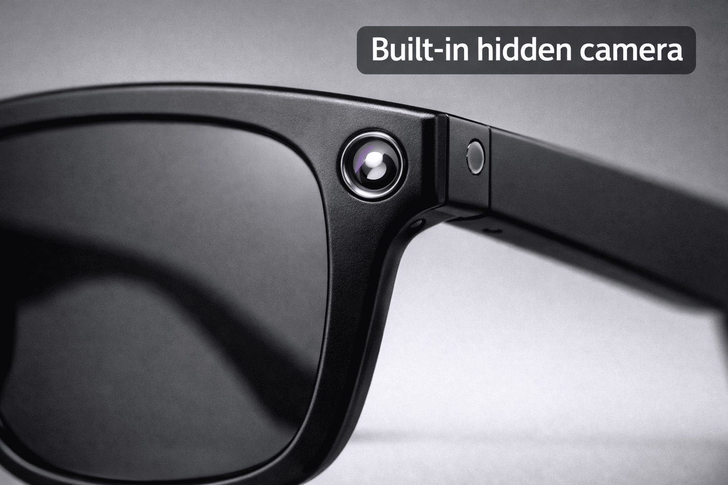 Smart Camera Glasses — Record Everything You See
