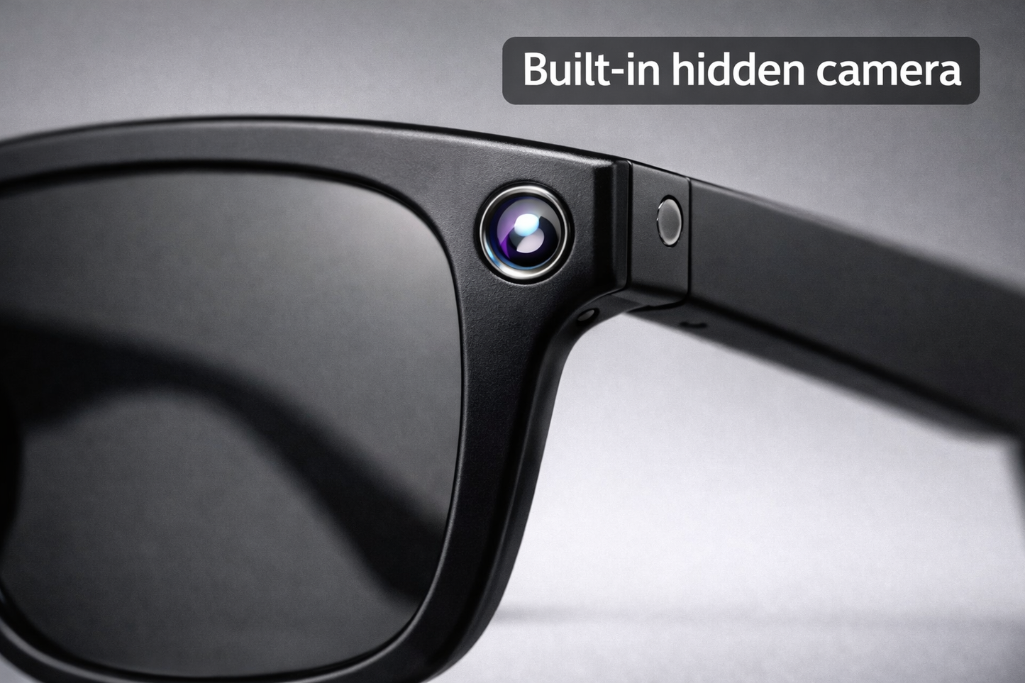 POV Smart Camera Glasses 3 in 1 Lenses
