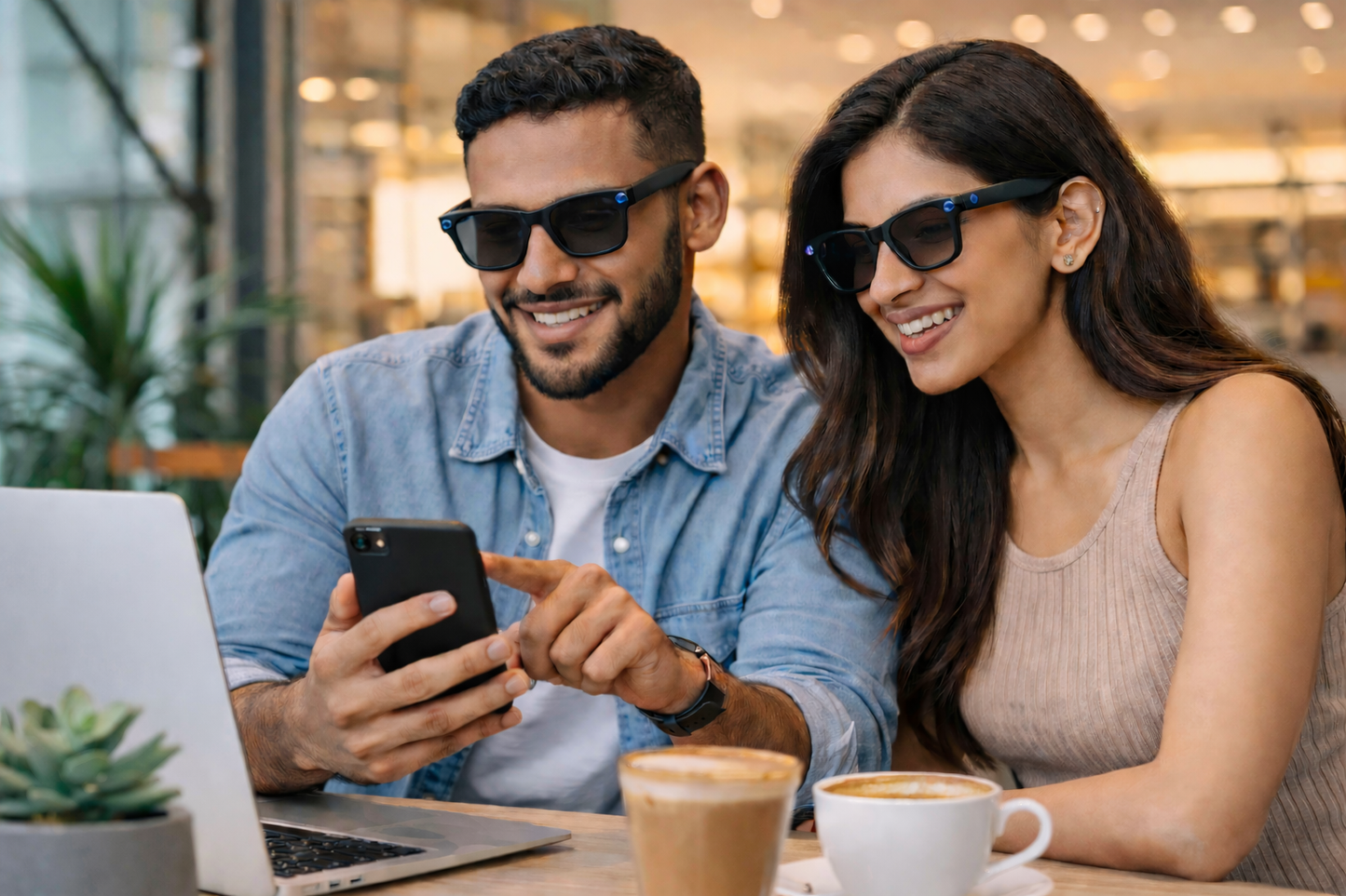 POV Smart Camera Glasses 3 in 1 Lenses